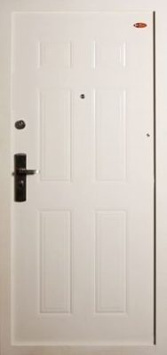 Biele Hi Sec bezpečnostné dvere do bytového domu